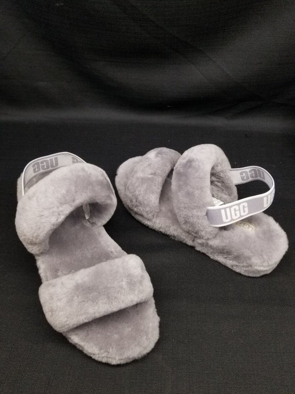 UGG Women's Oh Yeah Slippers Slides Soft Amethyst/Gray Size 10 NEW IN BOX!